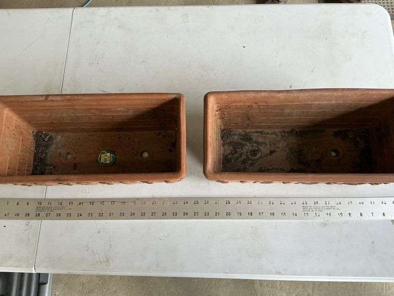 Terra cotta planters