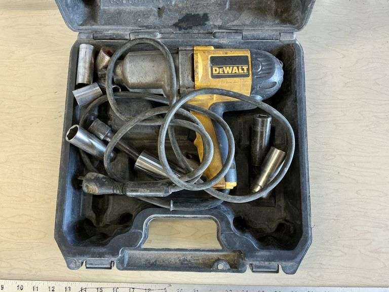 DeWalt 1/2" impact and sockets