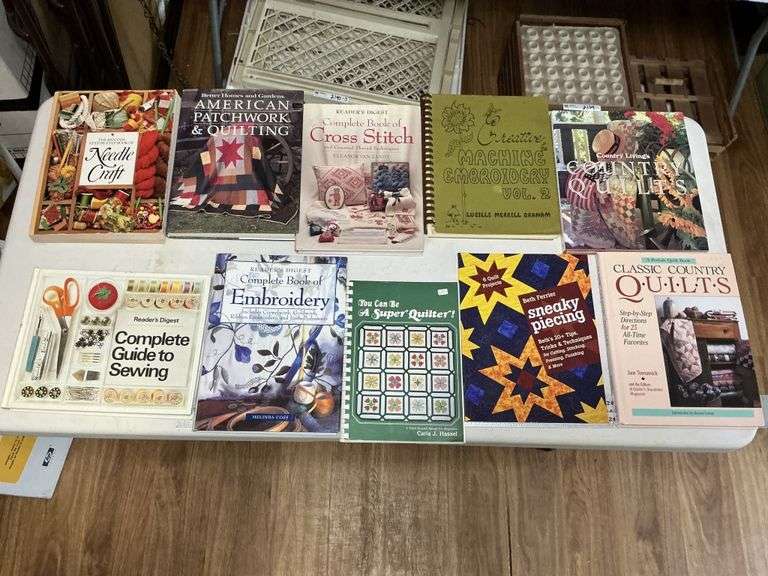Quilting/sewing books