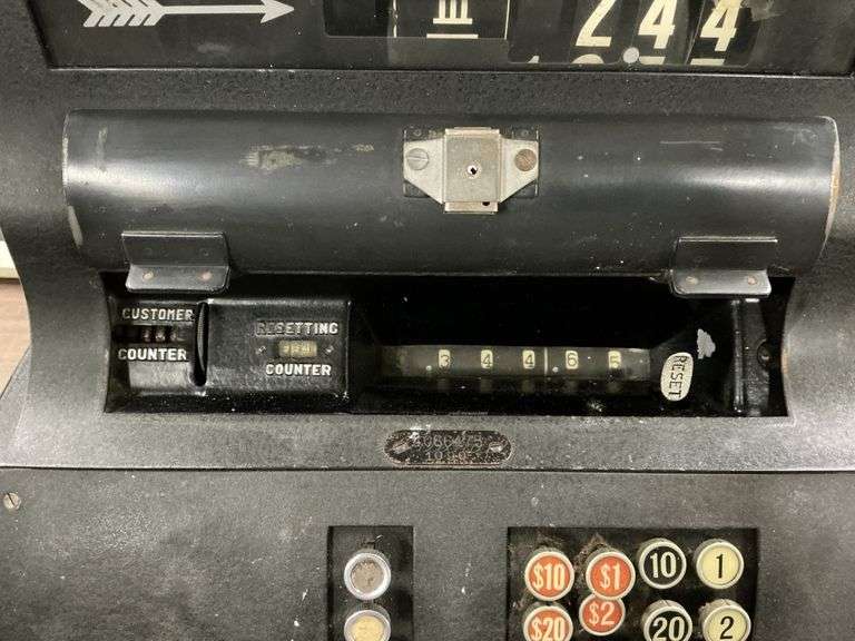 Antique National cash register-no key