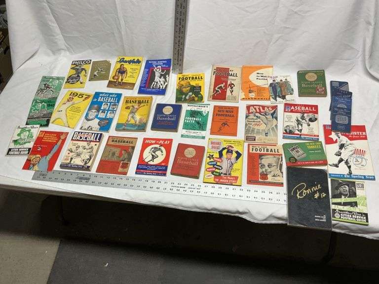 Baseball booklets