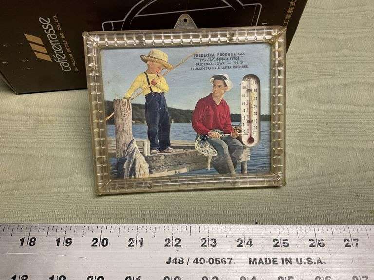 Frederika Produce advertising thermometer