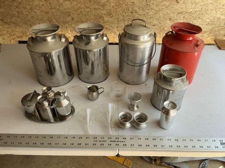 Milk cans