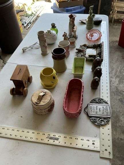 Planters and vases, etc.