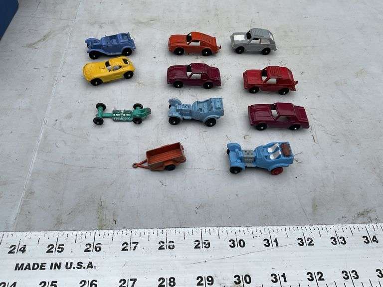 Vintage Tootsie toy cars