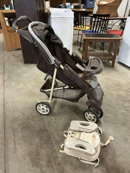 Graco stroller and booster