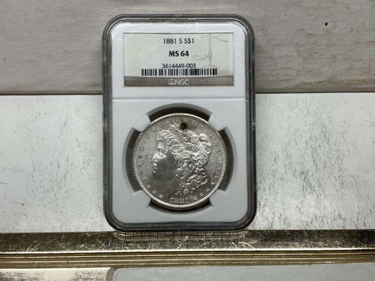 1881 S Morgan Silver Dollar