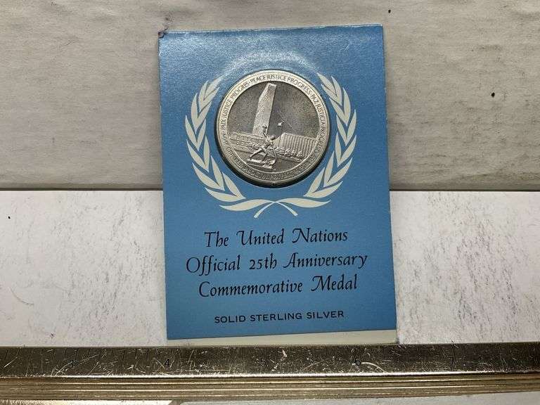 1945-1970 United Nations 25th anniversary