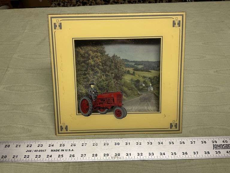 Vintage implement company advertising Farmall