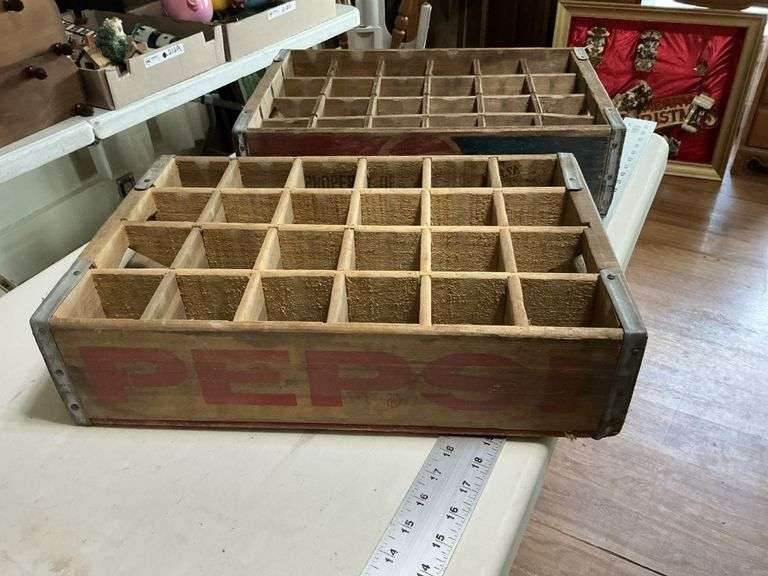 Pepsi crates
