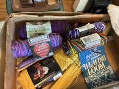 Yarn and denim fabric