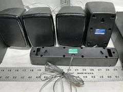Samsung DVD player, speakers