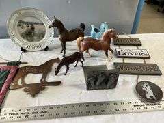 Breyer horses, horse decor
