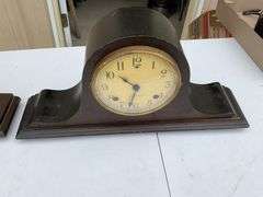 2-Antique Sessions mantle clocks