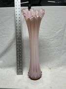 Pink swung vase