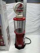 Gas pump liquid dispenser