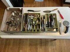 Flatware and knives, etc.