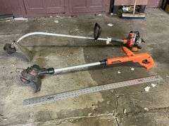 Black & Decker string trimmer and gas string