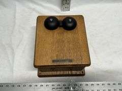 Antique wall telephone