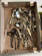 Flatware and knives, etc.