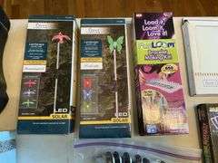 Bracelet making kit/outdoor lighting, etc.