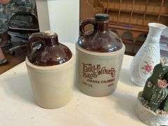 Miniature stoneware jugs/figurines etc.