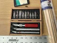 Assorted crafting items