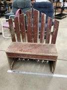 Decorative barn wood bench