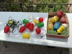Plastic patio lights