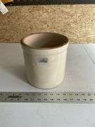 Ruckles stoneware crock