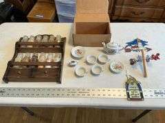 Tea set/space rack, etc.