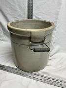 5 gallon blue band stoneware crock