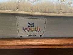 Twin size bed and frame