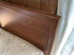 Twin size bed and frame