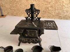 Miniature cast-iron stove