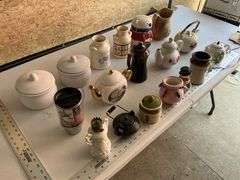 Teapots/canister etc.