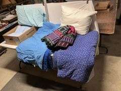 Blankets and pillows