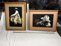 Cowboy Prints. Signed and numbered.