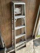 5' Werner aluminum step ladder