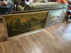 5 large wall hangings