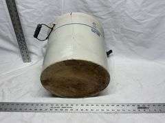 5 gallon blue band stoneware crock