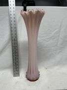 Pink swung vase