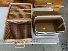 2- picnic baskets