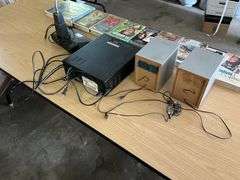VHS tapes and VHS player etc.