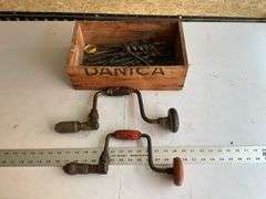 Hand drills and drill bits