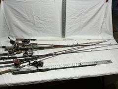 Miscellaneous fishing poles