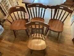 Kitchen table and four chairs