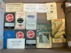 Advertising/seed booklets and religious