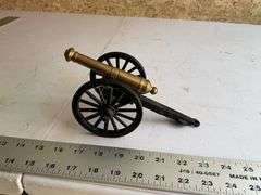 Brass/cast-iron cannon