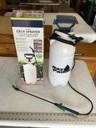 New 2 gallon deck sprayer